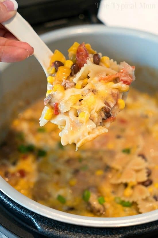 Pressure Cooker Mexican Casserole from The Typical Mom