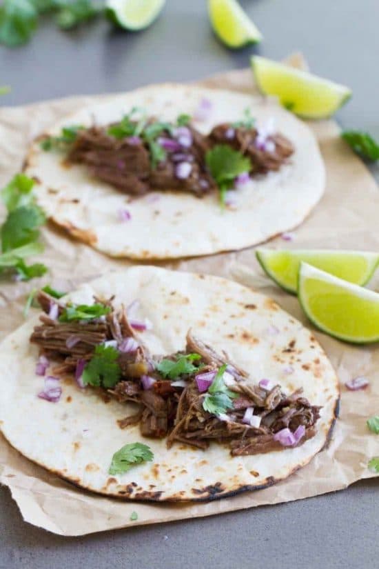 The BEST Instant Pot Barbacoa Beef found on Slow Cooker or Pressure Cooker at SlowCookerFromScratch.com