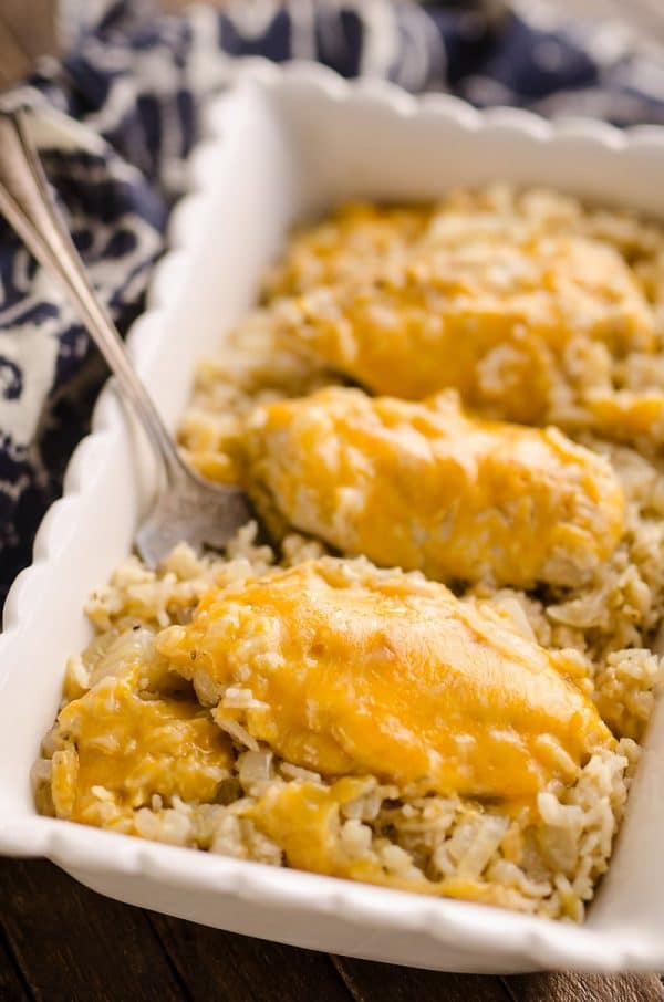 Instant Pot Chicken and Rice for Easy Family Dinners found on Slow Cooker or Pressure Cooker at SlowCookerFromScratch.com