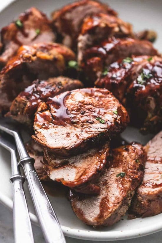 Balsamic Pork Tenderloin from Creme de la Crumb