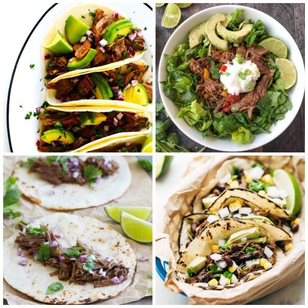 The BEST Instant Pot Barbacoa Beef Recipes top photo collage