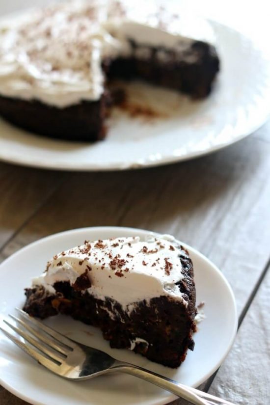 Instant Pot Chocolate Zucchini Cake from 365 Days of Slow + Pressure Cooking