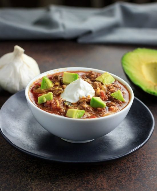 Ten Instant Pot Pumpkin Chili Recipes for Fall featured on Slow Cooker or Pressure Cooker at SlowCookerFromScratch.com