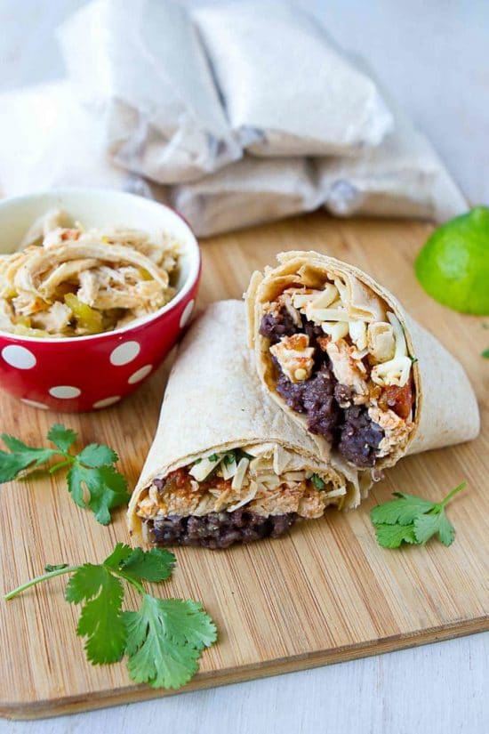 Freezer Burritos from Cookin' Canuck