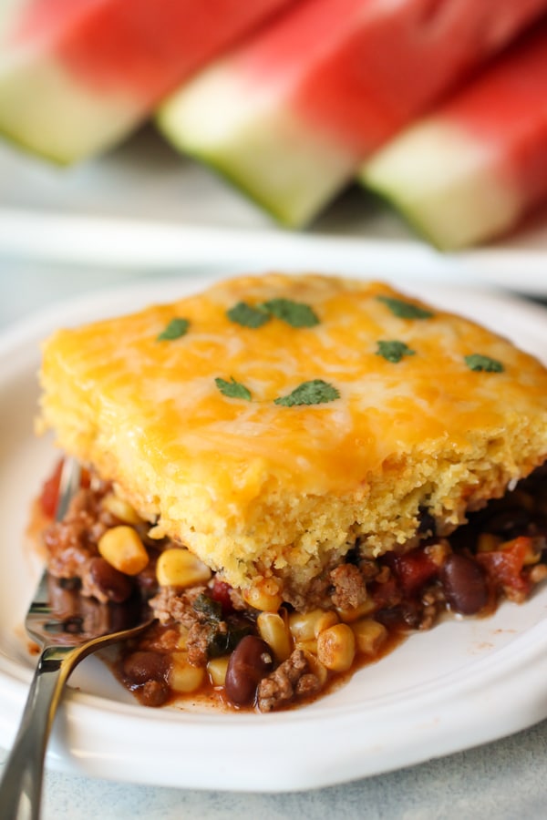 Slow Cooker Tamale Pie from Six Sisters' Stuff