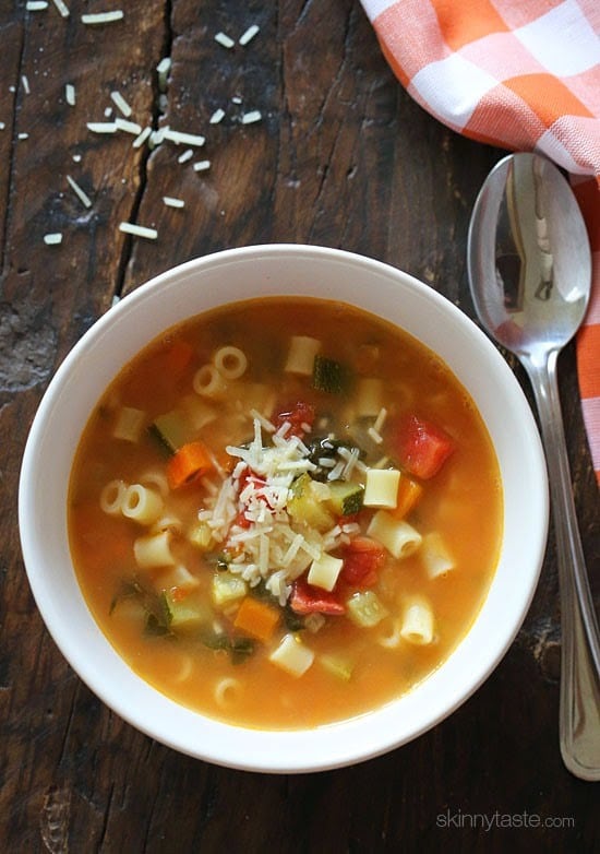 Ten Instant Pot Minestrone Soup Recipes Your Family Will Love featured on Slow Cooker or Pressure Cooker at SlowCookerFromScratch.com