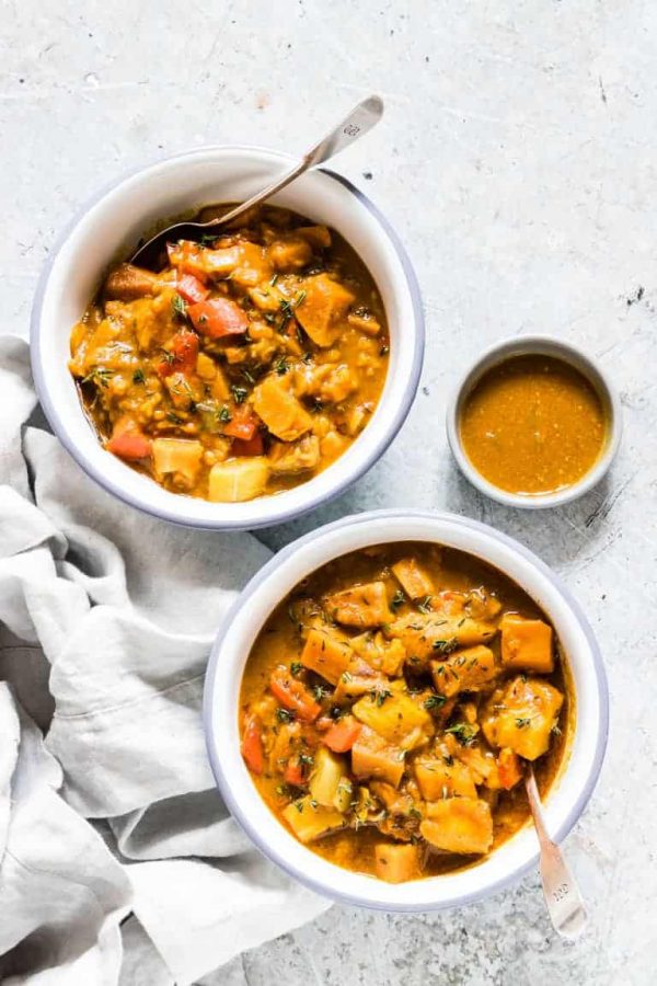 Instant Pot Pumpkin and Plantain Curry from Recipes from a Pantry