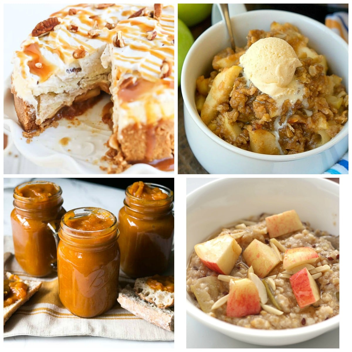 Instant Pot Apple Recipes top photo collage