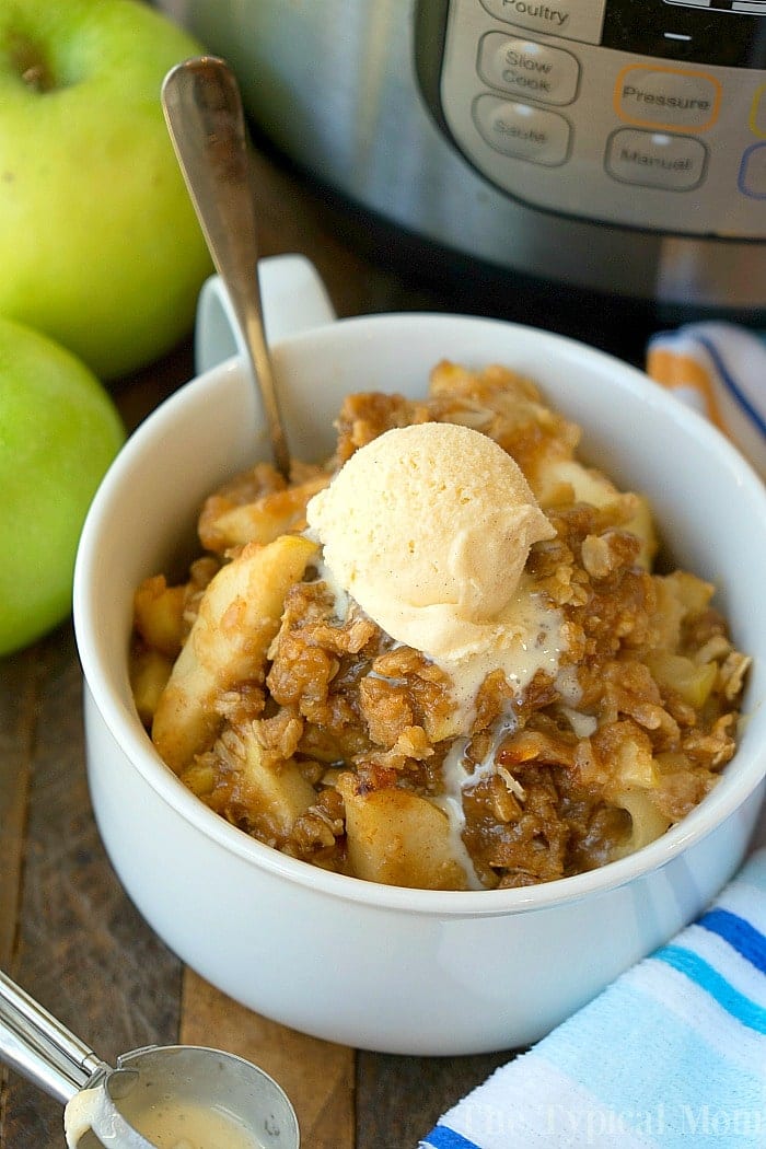 Instant Pot Apple Crisp from The Typical Mom
