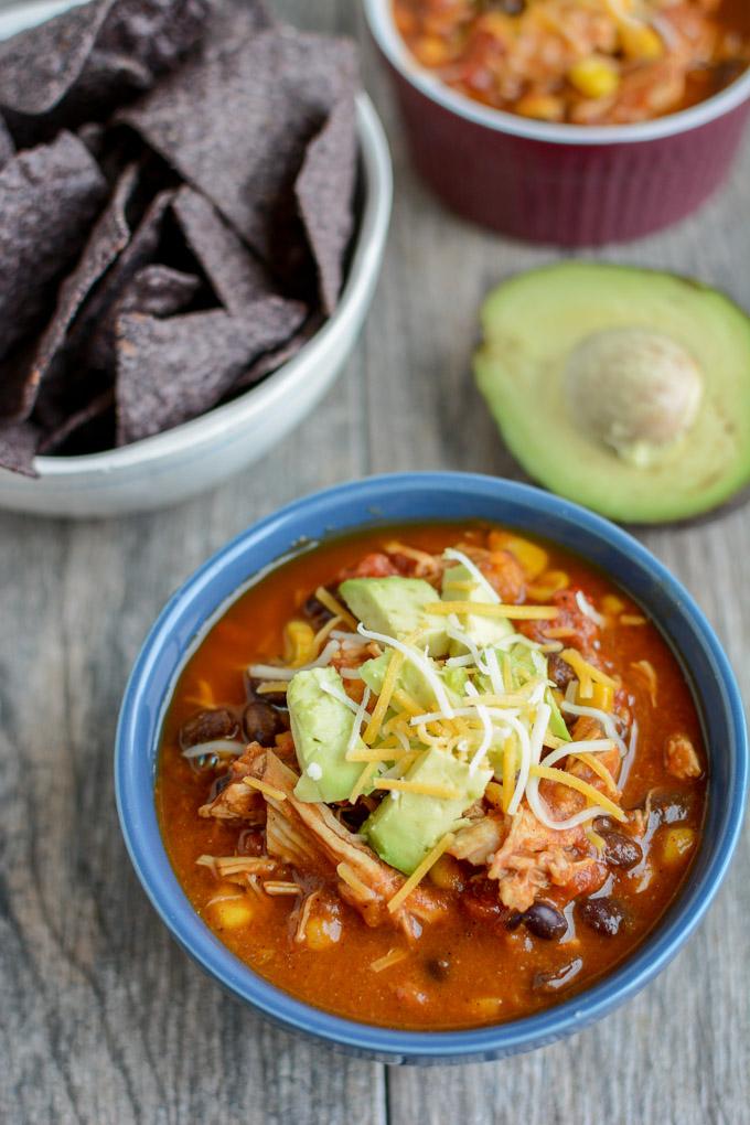 Sweet Potato Chicken Chili from The Lean Green Bean