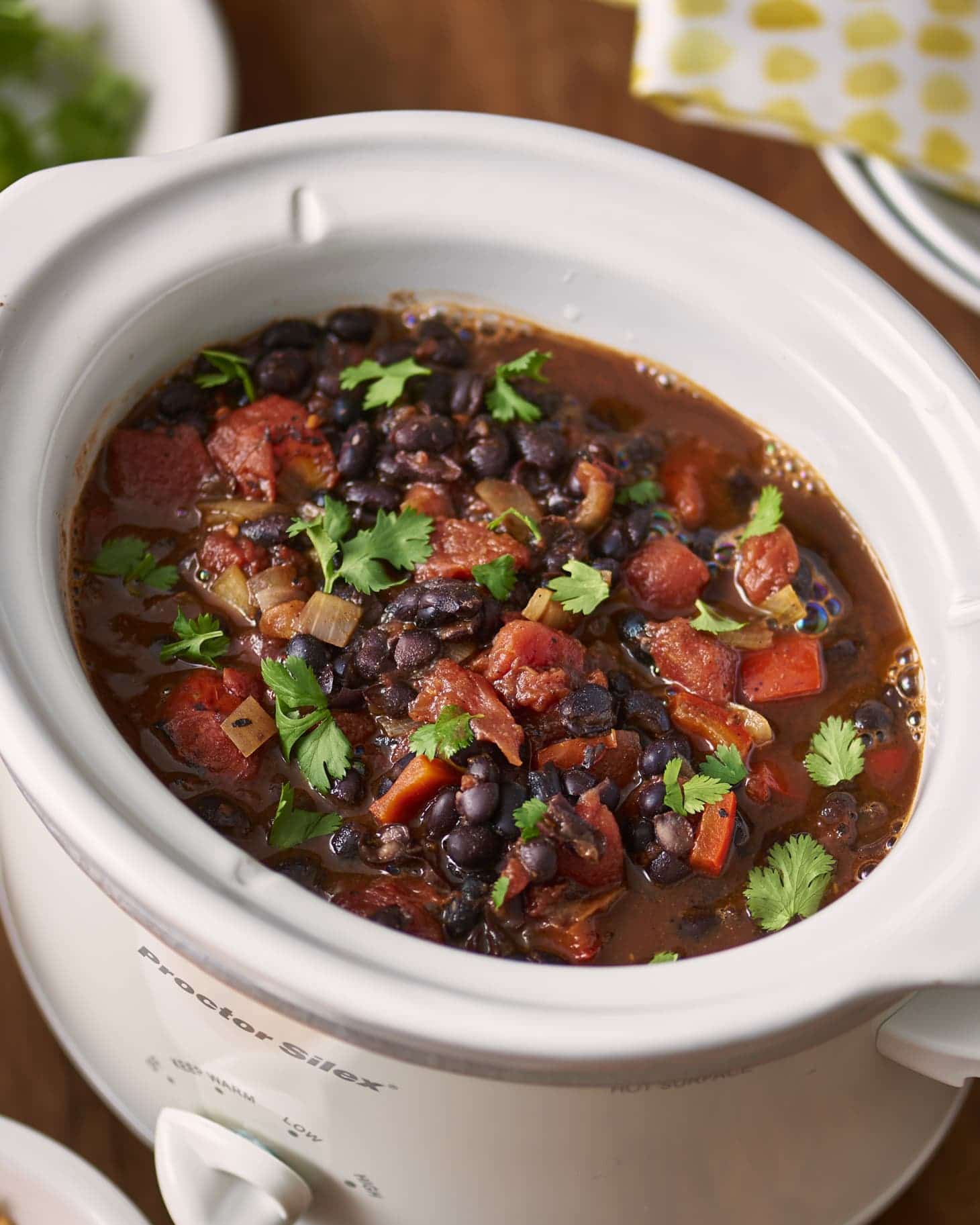 Slow Cooker Black Bean Chili from The Kitchn