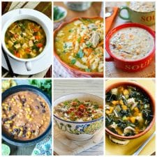 The BEST Slow Cooker and Instant Pot Turkey Soup Recipes (plus Honorable Mentions) collage image