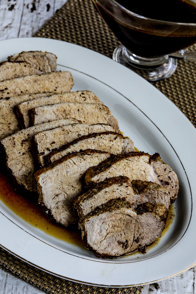 Instant Pot Balsamic Pork Roast from Kalyn's Kitchen