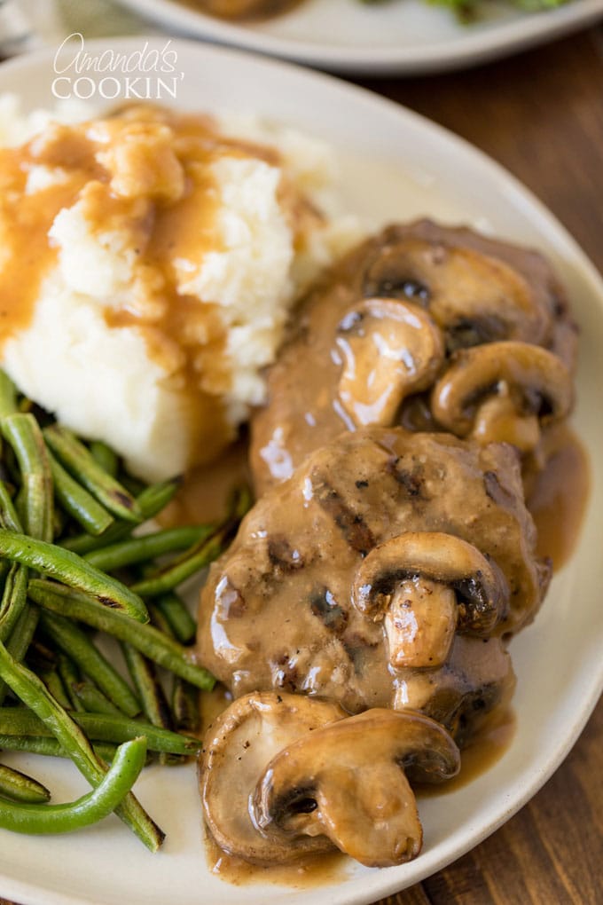 Salisbury Steaks from Amanda's Cookin'