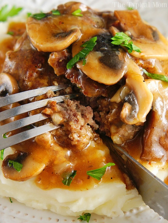 Instant Pot Salisbury Steak from The Typical Mom