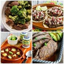 Low-Carb Instant Pot Dinners with Beef photo collage