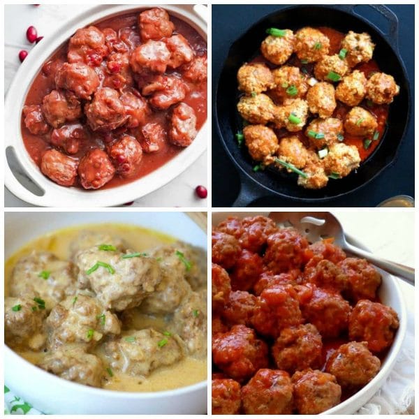 The BEST Instant Pot Recipes for Meatballs collage photo