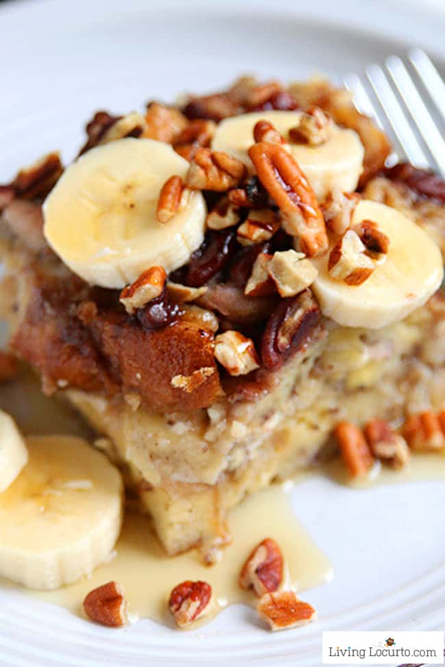 Instant Pot Banana French Toast from Living Locurto