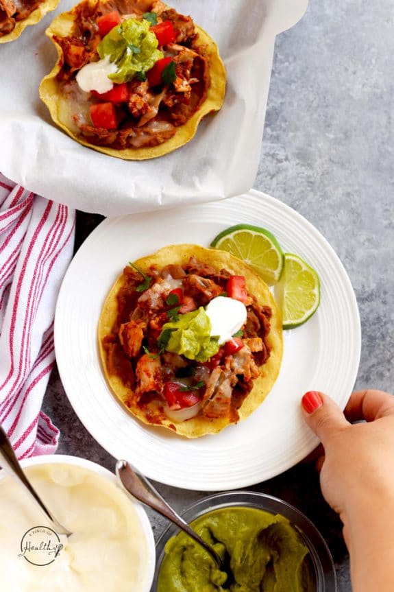 Tostadas from A Pinch Of Healthy