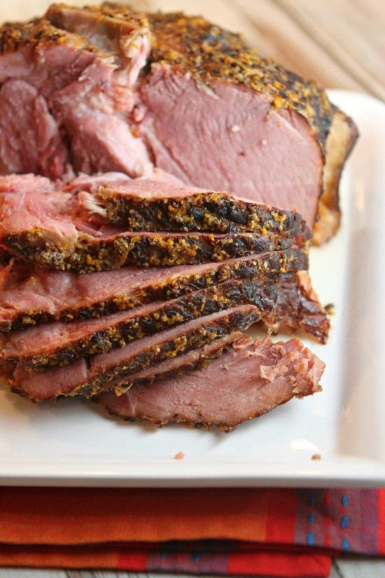 Slow Cooker Cider Ham from Recipe Girl