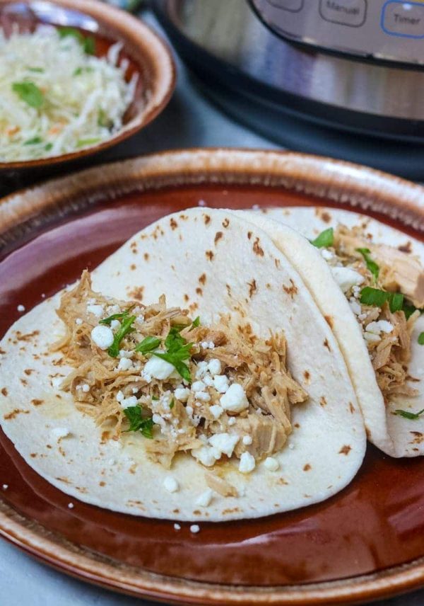 Instant Pot Carnitas Tacos from a Mind "Full" Mom