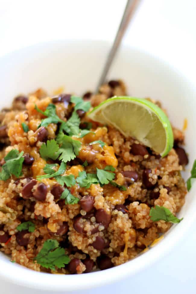Instant Pot Mexican Quinoa and Black Beans from 365 Days of Slow + Pressure Cooking