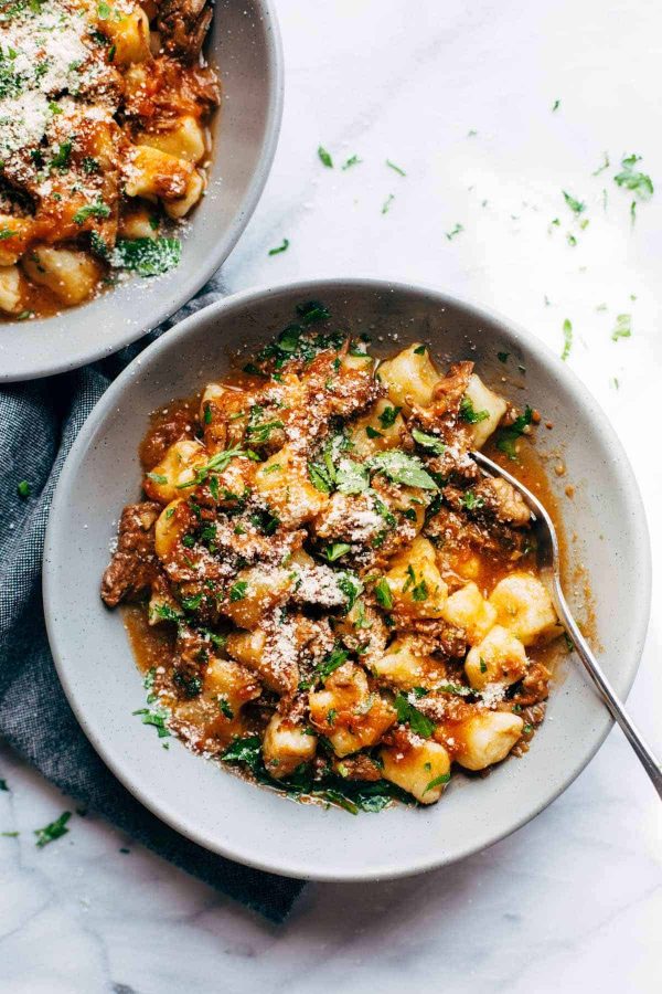 Instant Pot Short Rib Ragu from Pinch of Yum