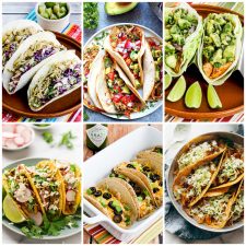 Easy Shredded Chicken Tacos in the Instant Pot collage photo of featured recipes