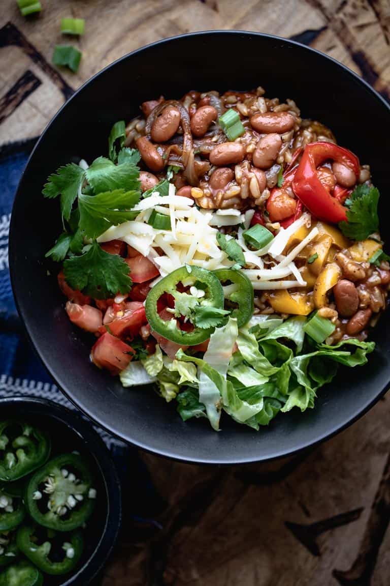 Vegetarian Burrito Bowls from Healthy Seasonal Recipes