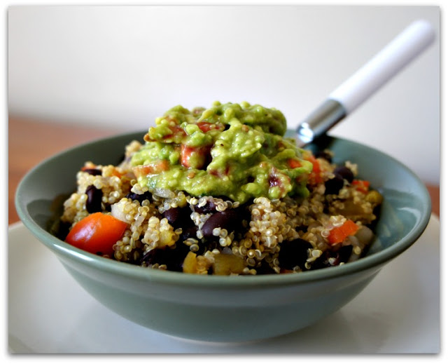 Slow Cooker Vegetarian Quinoa Mexican Bowl from 365 Days of Slow + Pressure Cooking