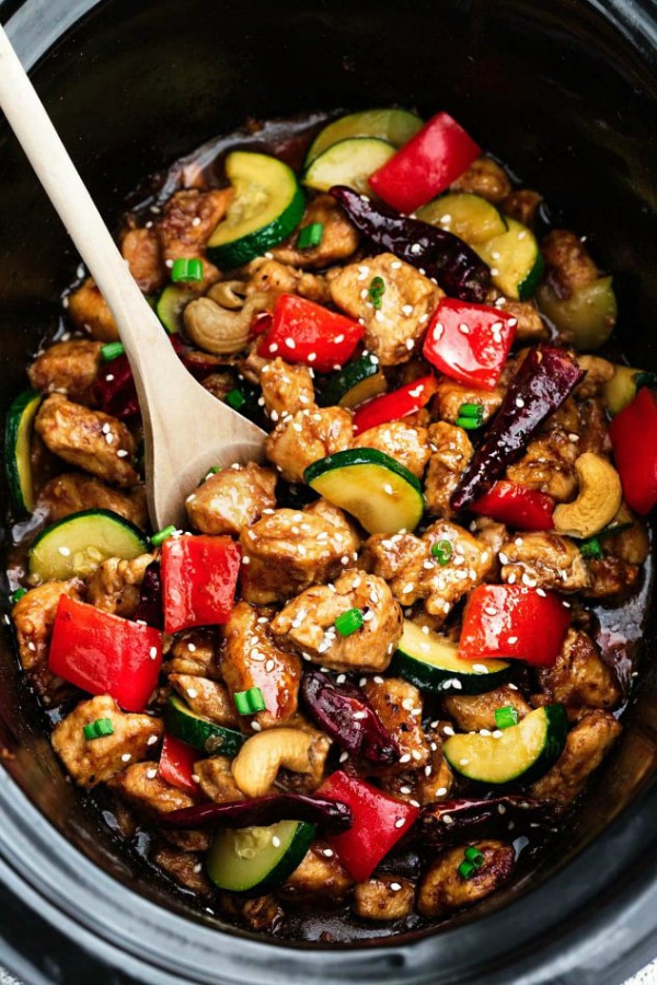 Healthier Kung Pao Chicken from Life Made Sweeter