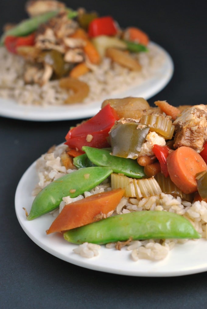 Slow Cooker Kung Pao Chicken from Prevention RD