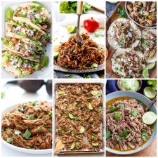 Mexican Pulled Pork collage photo of featured recipes