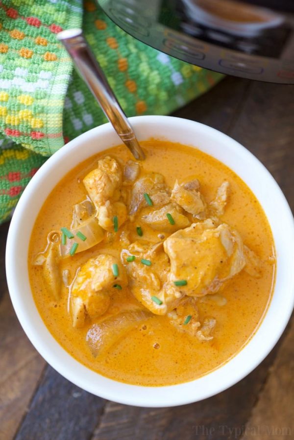 Instant Pot Peanut Butter Chicken from The Typical Mom