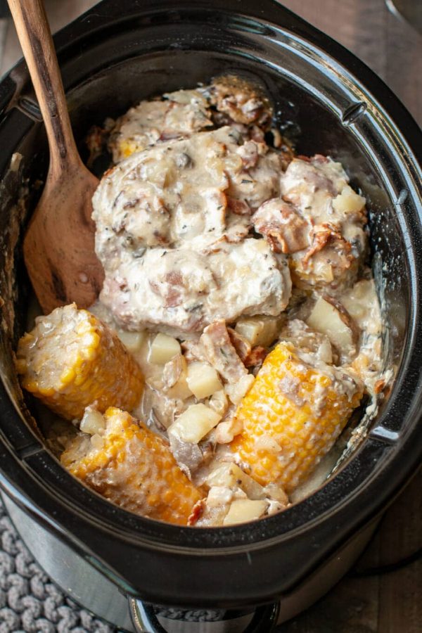 Slow Cooker Pigs in a Corn Field from The Magical Slow Cooker
