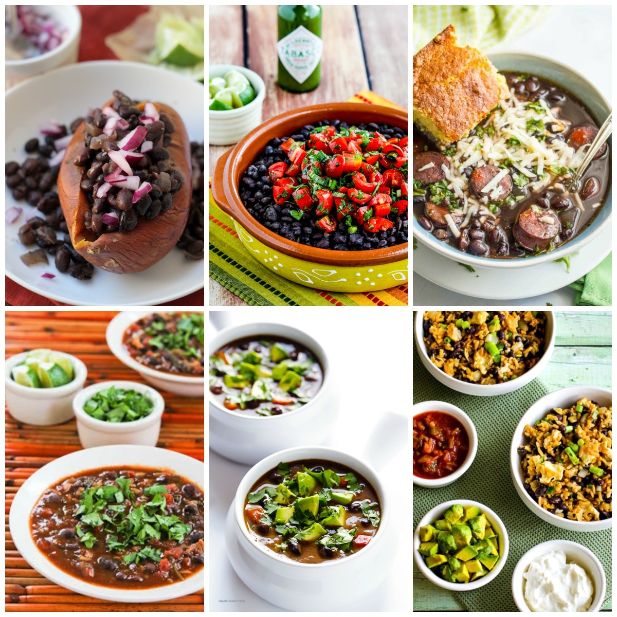 Slow cook black top beans instant pot