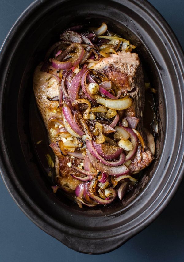 Easy Slow Cooker Brisket and Onions from The Kitchn
