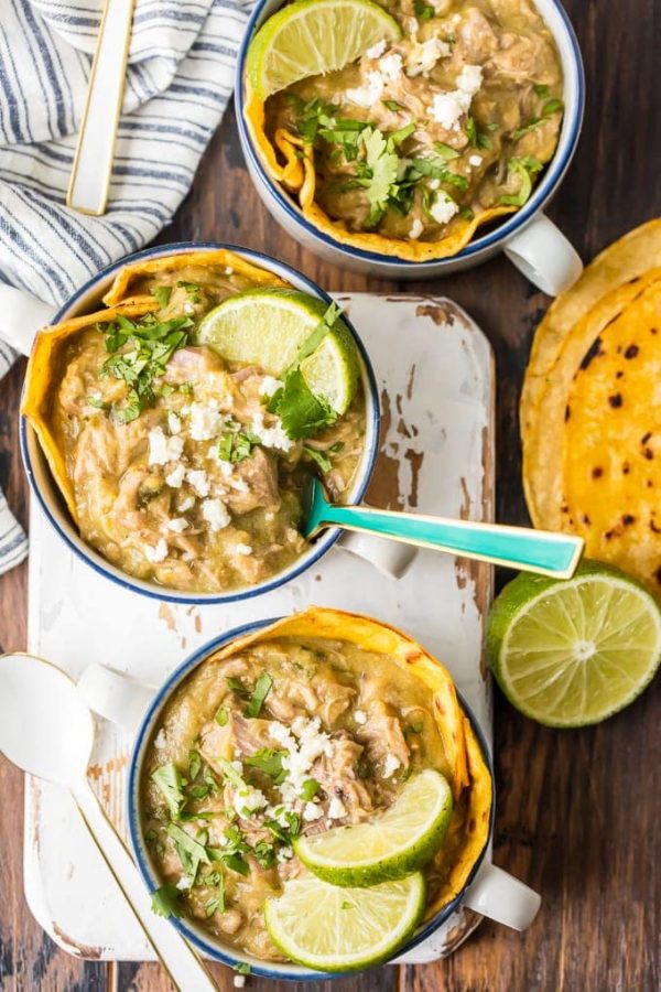 Instant Pot Chile Verde from The Cookie Rookie