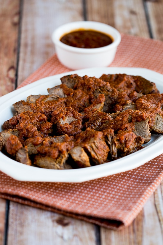 Low-Carb Slow Cooker Sweet and Sour Pot Roast from Kalyn's Kitchen