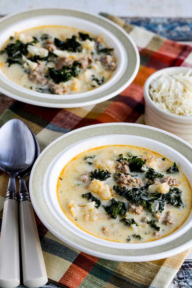 Instant Pot Zuppa Toscana Soup from Kalyn's Kitchen