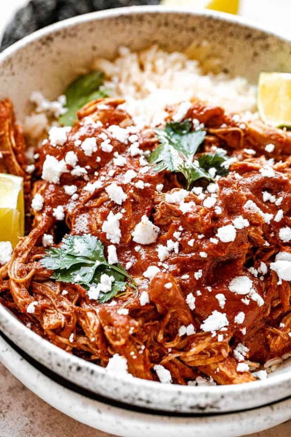 Instant Pot Chicken Mole from Diethood