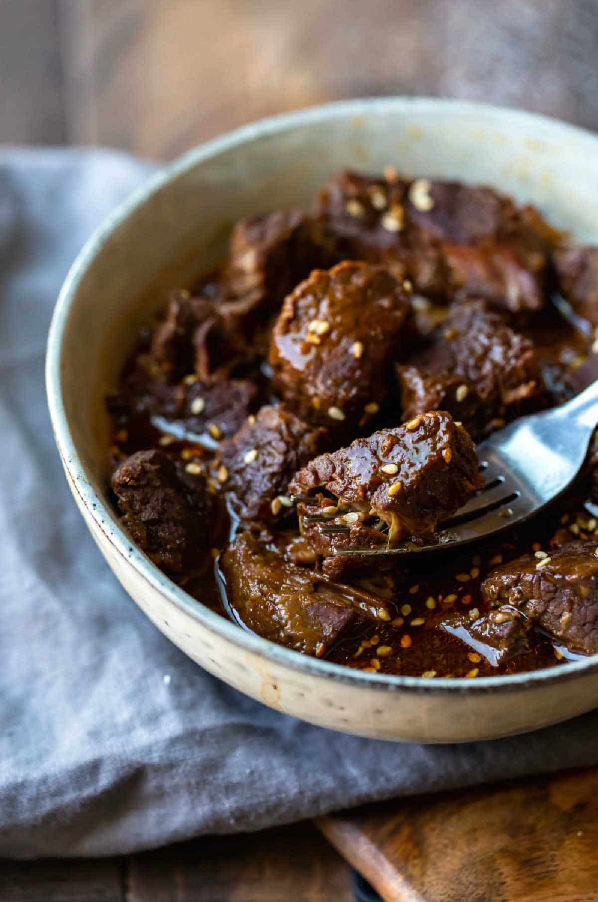 Instant Pot Korean Beef from I Heart Eating