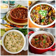The BEST Slow Cooker Chili Recipes top photo collage