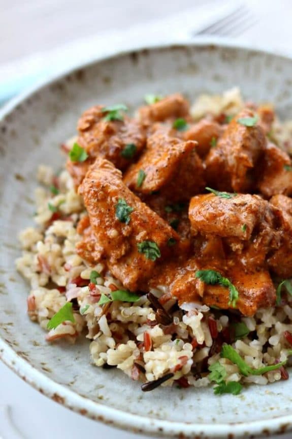 Instant Pot Butter Chicken from 365 Days of Slow + Pressure Cooking