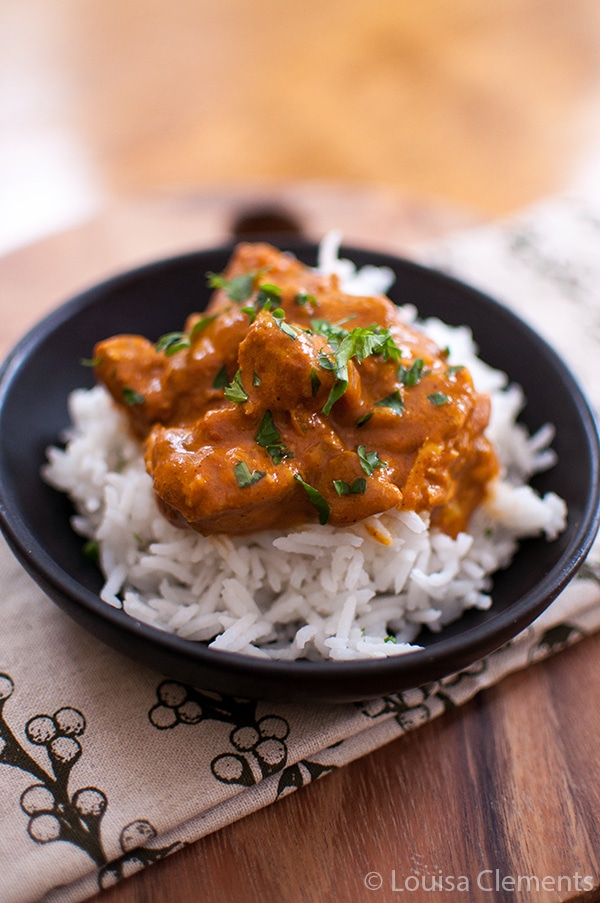 Slow Cooker Butter Chicken from Living Lou