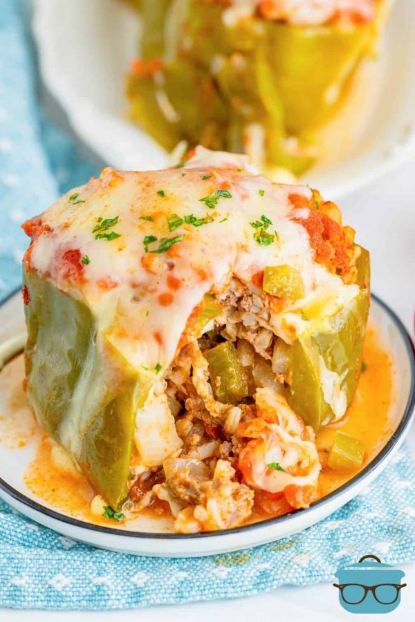 Instant Pot Stuffed Peppers from The Country Cook