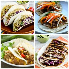 30+ Slow Cooker Tacos Recipes top photo collage