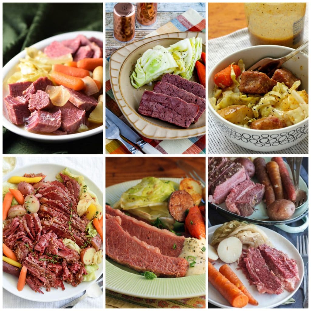 Slow Cooker Corned Beef collage photo