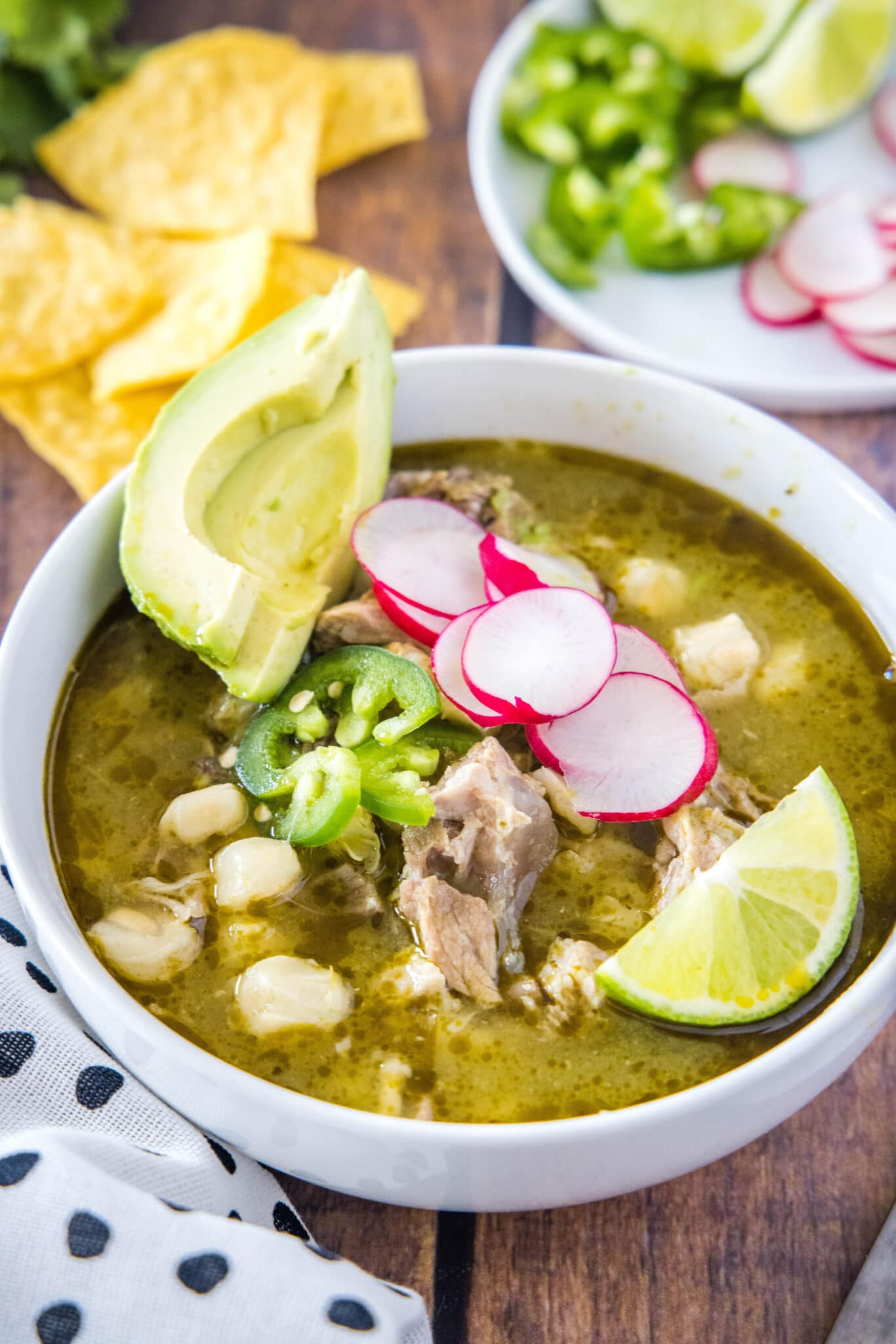 Instant Pot Pozole from Dinners, Dishes, and Desserts