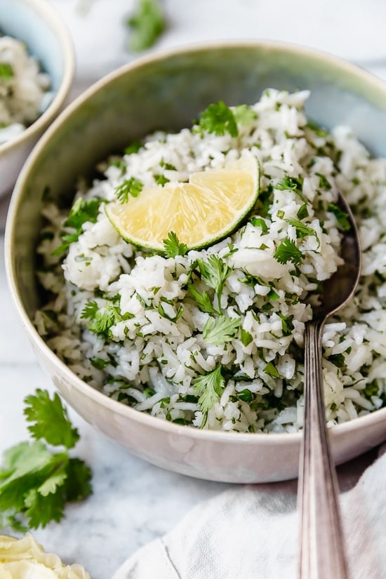 Instant Pot Cilantro Lime Rice from Skinnytaste